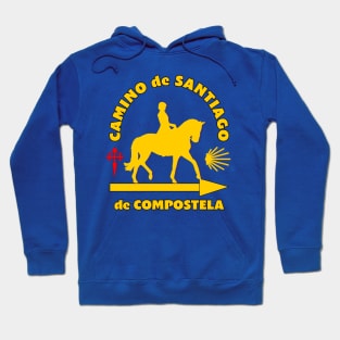 Horseback Camino de Santiago de Compostela Hoodie